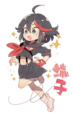 #キルラキル キルラキル - 上倉エク的插画 - pixiv_6fad097d