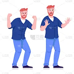 不高兴的,恐怖,男性,矢量,男人,人,轮廓,卡通,进攻