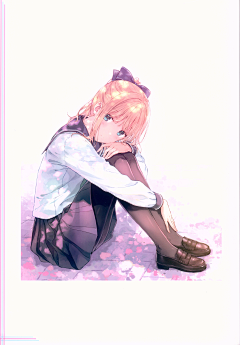 灵犀一曲诉怀殇001采集到日系插画