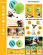 亚马逊主图A+设计//宠物玩具案例 - 小红书