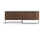 Wooden sideboard DUNE by Bonaldo