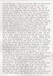 回到未来的演员的常见问题名片 #采集大赛#