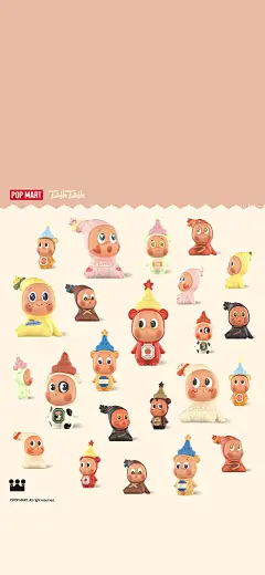泡泡玛特 星星人 手机壁纸 背景图