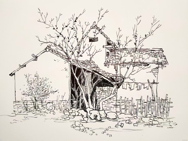 建筑/风景/线稿