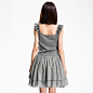 sdeer圣迪奥 女夏装拼接感双层裙摆连衣裙2281287 s.deer 原创 设计 新款 2013
