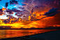 Photograph Fire sunset by Amateur Pic on 500px