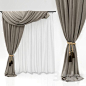 New Classic curtain for living room and bedroom