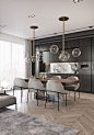 A modern style nowadays becomes the favorite of a lot of people. It is because this style mostly looks simple yet stylish without too many accessories or decorations. A modern style is also able to be applied in a dining room.