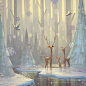 Christmas wonderland by naveen.selvan | illustration inspiration