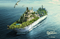 Viajes el Corte Ingles Print Ad - Fantastic Cruises, 2