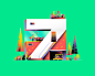 Numbers: Typographic Illustrations by Núria Madrid &#;038 Cristian Garcia | Inspiration Grid : &#8216;Numbers&#8217; is a nice series of typographic artworks created by Barcelona-based creatives Núria Madrid and Cristian Malagón Garcia for the