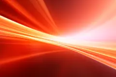 大气红色光效党建风抽象光线背景图