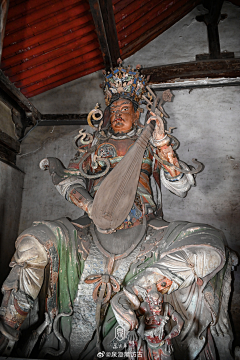 JUANlv采集到壁画|彩塑
