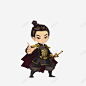 卡通游戏里的古代少年将军 平面电商 创意素材