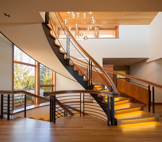 16个令人难忘的现代楼梯设计将改变你的家...