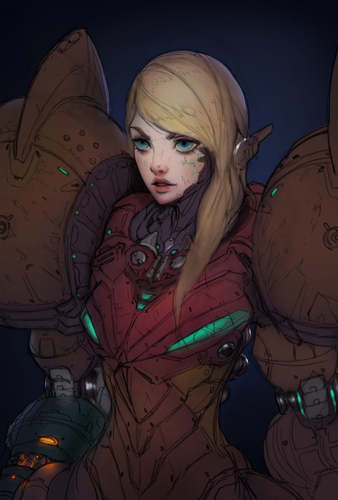 Samus Aran Portrait ...