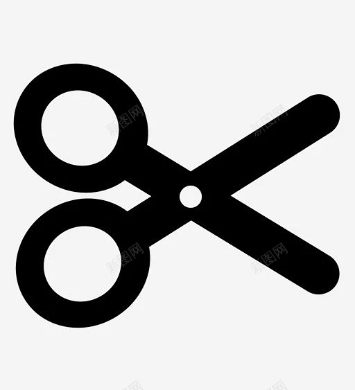 剪刀剪断分离图标 免费下载 页面网页 平面电商 创意素材-花瓣网