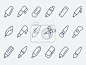 Drawing and Writing tools icon set #图标#