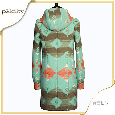 ●Kiky原创设计●2012新品冬装带帽...