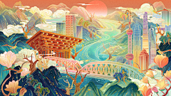 心上沈采集到绘画