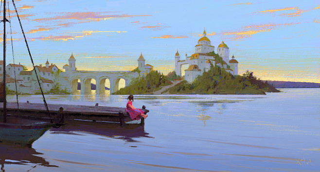 {插画系列}卡通场景02...