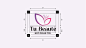 Saudi Arabia branding  Logo Design graphic design  brand identity beauty logo cosmetic products cosmetics medical cosmetics Tu Beauté