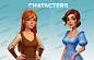 Character design  Digital Art  artwork game