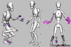 感觉哦了采集到maya max 模型 3d 人物 绑定