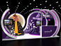 Nexium booth on Behance: