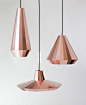 Copper Lights | lighting . Beleuchtung . luminaires | Design: David Derksen |