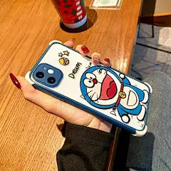 苹果11手机壳哆啦A梦iphone12pro max四角防摔苹果xs max创意卡通ins风苹果7/8plus男女个性潮机器猫mini新款