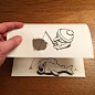 This artist creates 3D art using paper and pen only - Designer Daily: graphic and web design blog