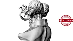 变异外星人胸像3