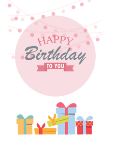 小象青蛙采集到生日面值卡
