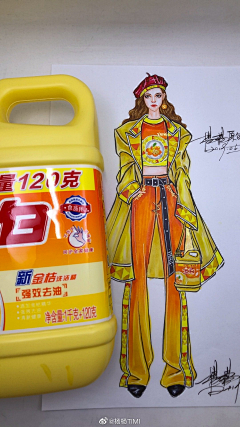 wuli花花嘛采集到服装手稿