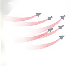 手绘空军军机飞机滑翔表演背景元素