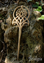 Art Nouveau Celtic Tree of Life Hair Fork Handmade by ArtisIgnis                                                                                                                                                     More