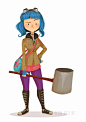 Girls on Character Design Served