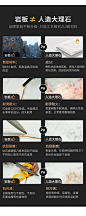 岩板餐桌可变圆桌圆形伸缩旋转现代简约轻奢大理石方圆两用家用桌-淘宝网