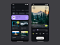 Meditation app by Taras Migulko for emote_agency on Dribbble