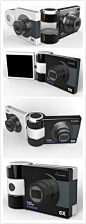 Black & White Camera 折叠使用拍摄的同时兼顾自拍,展开可拍摄3d照片.入围2012 iF Design Talents . #leizingjiu设计播报# @leizingjiu

Black & Wh