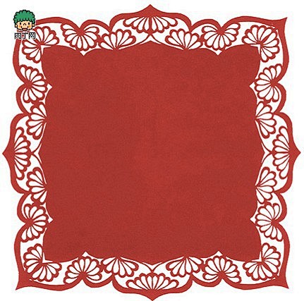 各种花边剪纸剪法窗花剪纸教程之剪纸花边的基础剪裁