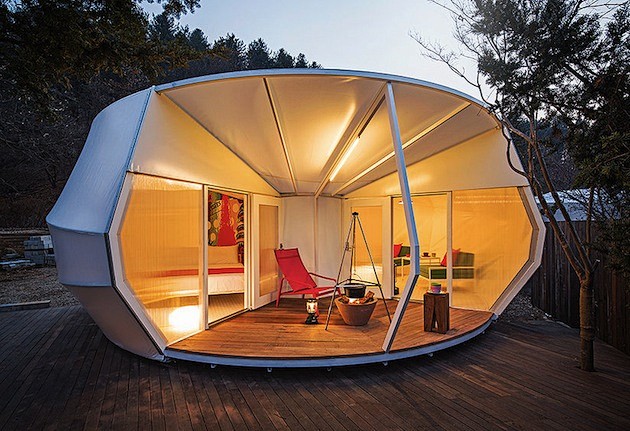 韩国当代豪华帐篷创意设计 | 新鲜创意图...