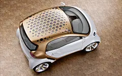 奔驰smart概念电动车桌面壁纸1