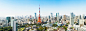 建筑结构,城市,都市风景,商务,户外_471875305_Panorama of Tokyo, Japan_创意图片_Getty Images China