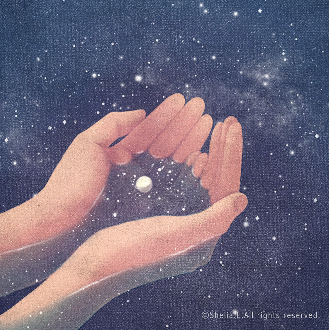 ❤微信公众账号：星期五治愈星球。每天用美...