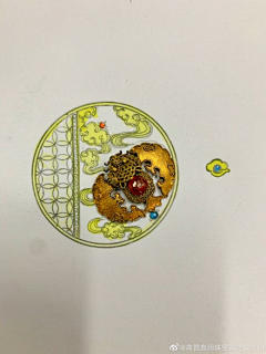 瓶唲采集到翡翠镶嵌