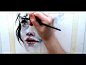 很赞的水彩画，来自意大利画家 Silvia Pelissero aka Agnes-Cecile。