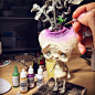 雕塑家nobuhappyspooky聚合物粘土作品 #候鸟陶推荐# #匠心手工# ​​​​