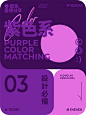 6️⃣组配色分享 | 紫色系经典高级配色_3_青阑DESIGN_来自小红书网页版